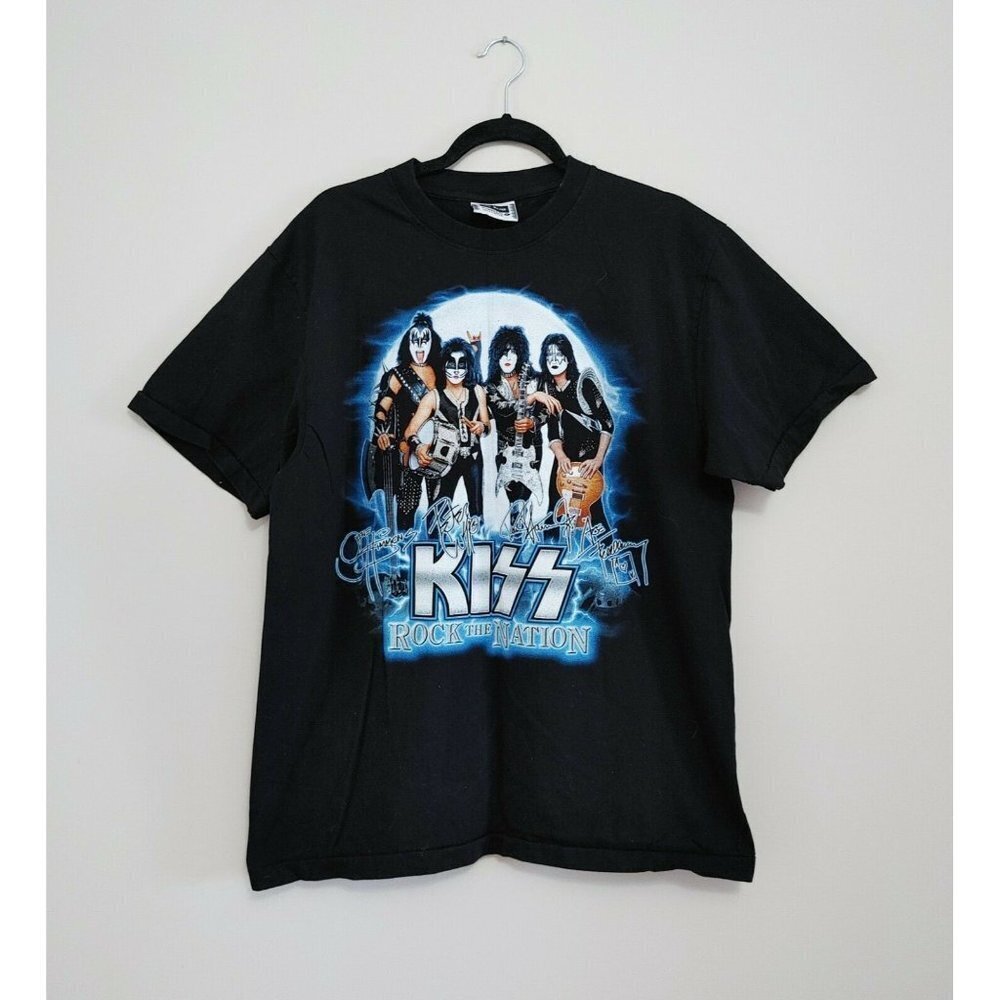 KISS Vintage Rock The Nation Graphic Single  Stitch